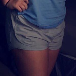 Grey Nike shorts